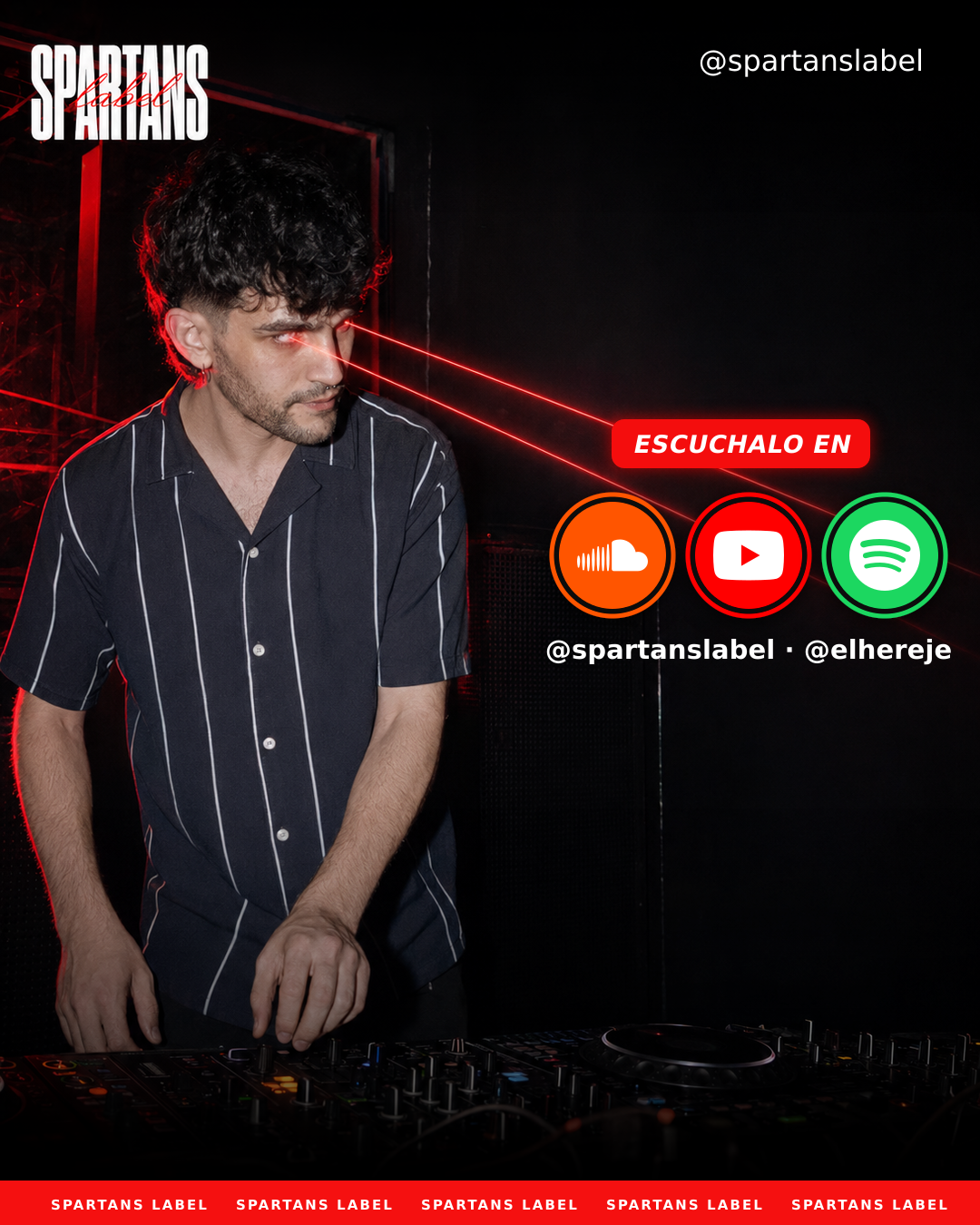 EL HEREJE, artista de Spartans Label
